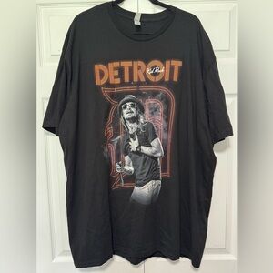 Kid Rock Inaugural Show Little Caesars Arena 2017 Black Graphic Tee 3XL